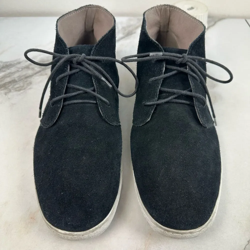 Cole Haan Men's Black Suede Pinch Weekender Chukka Boots, Sz 10